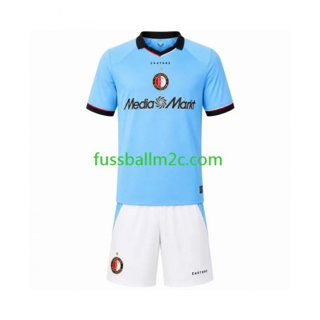 Fußballtrikots Feyenoord Rotterdam Kinder Auswärts Trikotsatz 2026-2027
